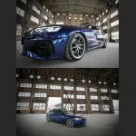 Ravoony Pro Gloss Metallic Navarra Blue TPU Paint Protection Film