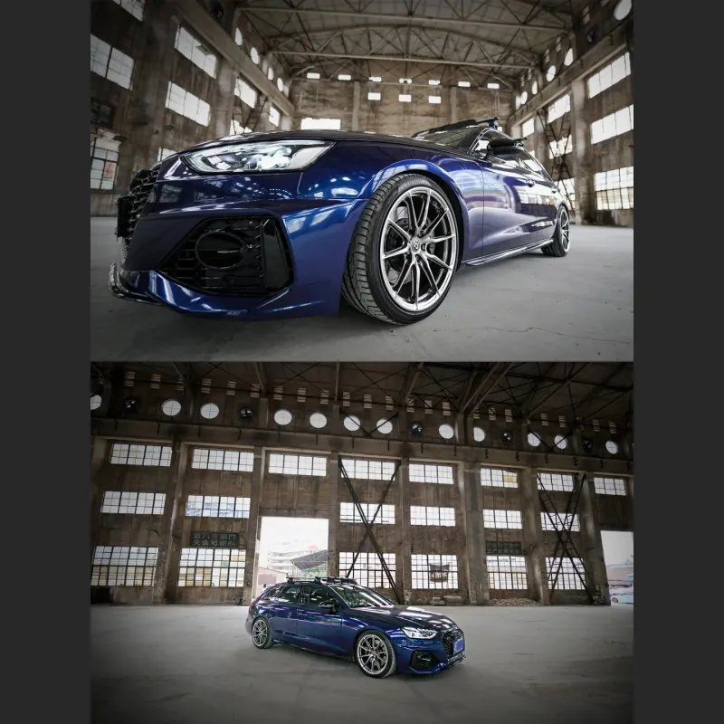 Ravoony Pro Gloss Metallic Navarra Blue TPU Paint Protection Film