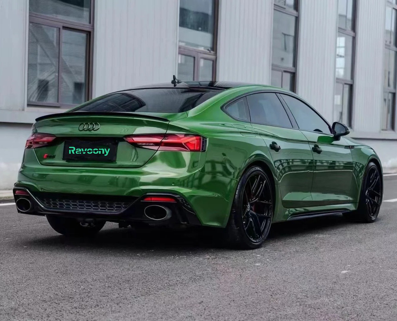  Ravoony Plus Gloss Metal Sonoma Green Car Vinyl Wrap