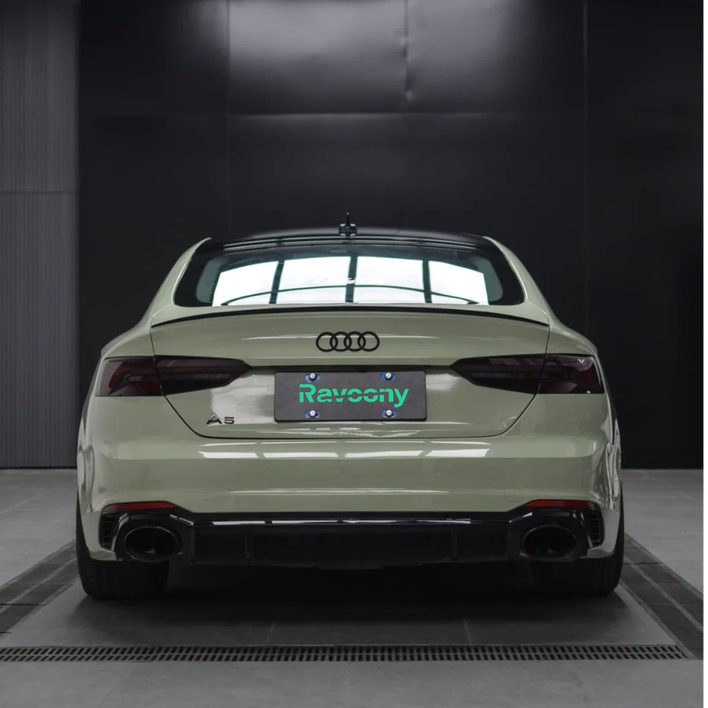 Ravoony Plus Gloss Khaki Green Car Vinyl Wrap