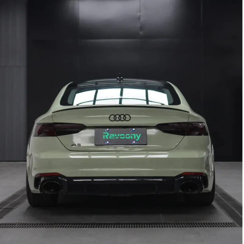 Ravoony Plus Gloss Khaki Green Car Vinyl Wrap