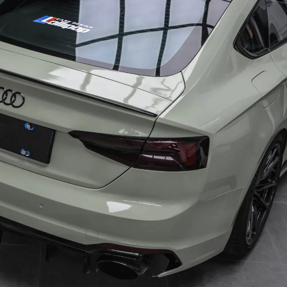 Time-Limited Sale Ravoony Plus Gloss Khaki Green Car Vinyl Wrap