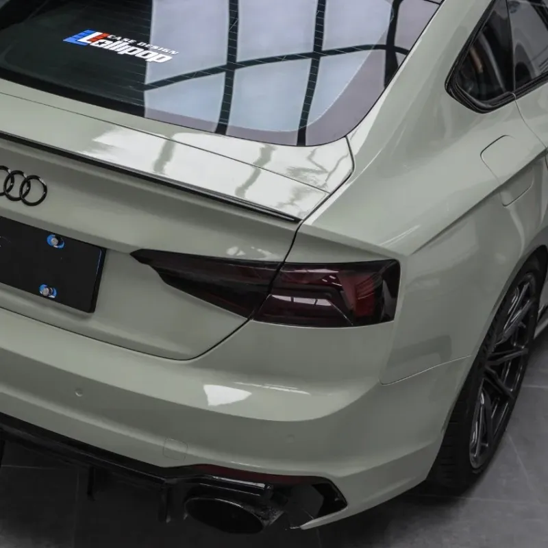 Ravoony Plus Gloss Khaki Green Car Vinyl Wrap