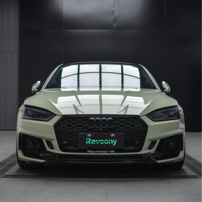Ravoony Plus Gloss Khaki Green Car Vinyl Wrap 02