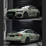 Ravoony Plus Gloss Khaki Green Car Vinyl Wrap