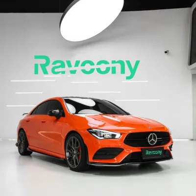Ravoony Plus Gloss Orange Car Wrap 02