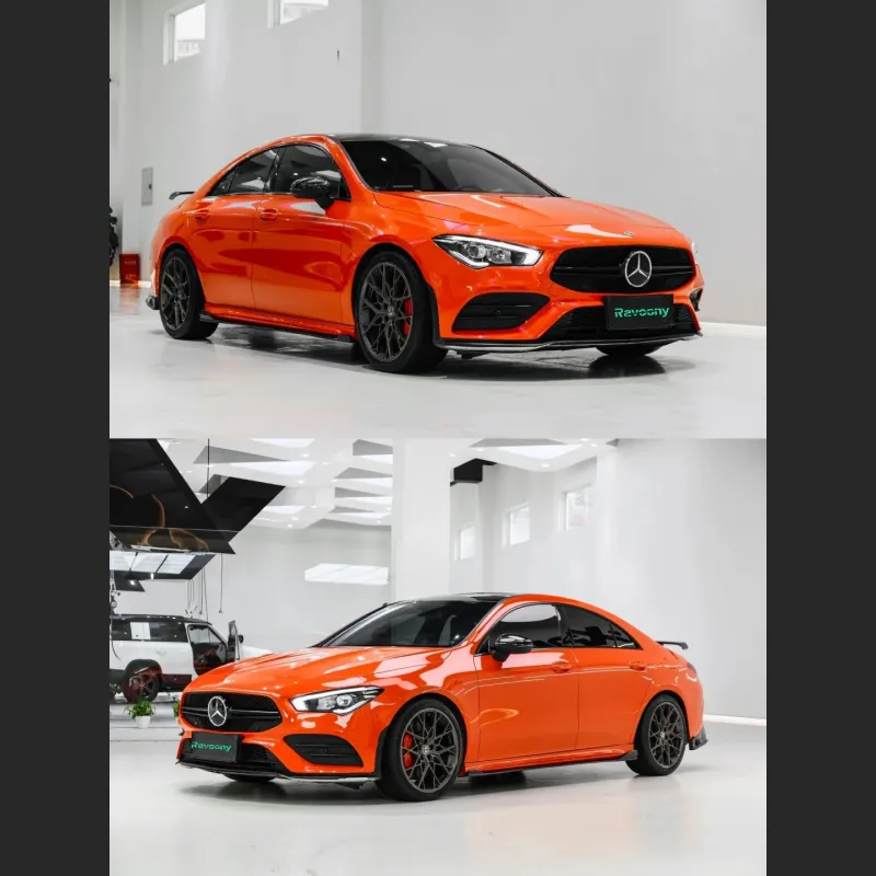 Ravoony Plus Gloss Orange Car Wrap