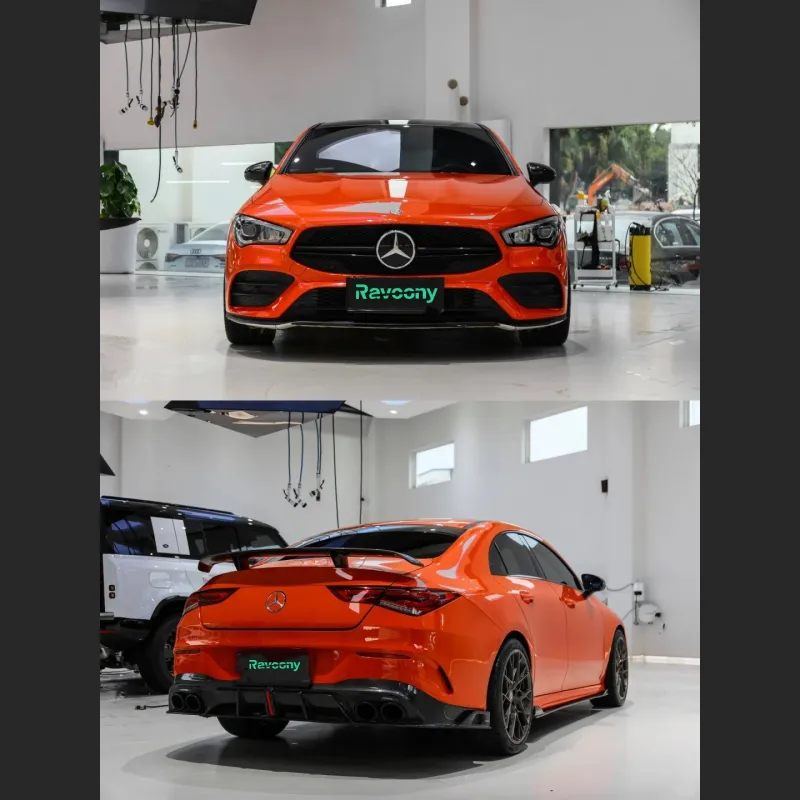 Ravoony Plus Gloss Orange Car Wrap