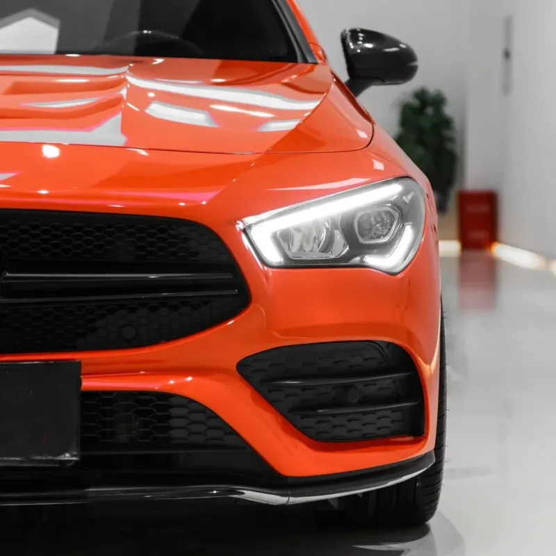Ravoony Plus Gloss Orange Car Wrap
