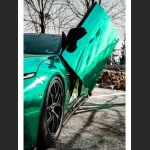 Ravoony Plus Glossy Chrome Mint Green Car Vinyl Wrap