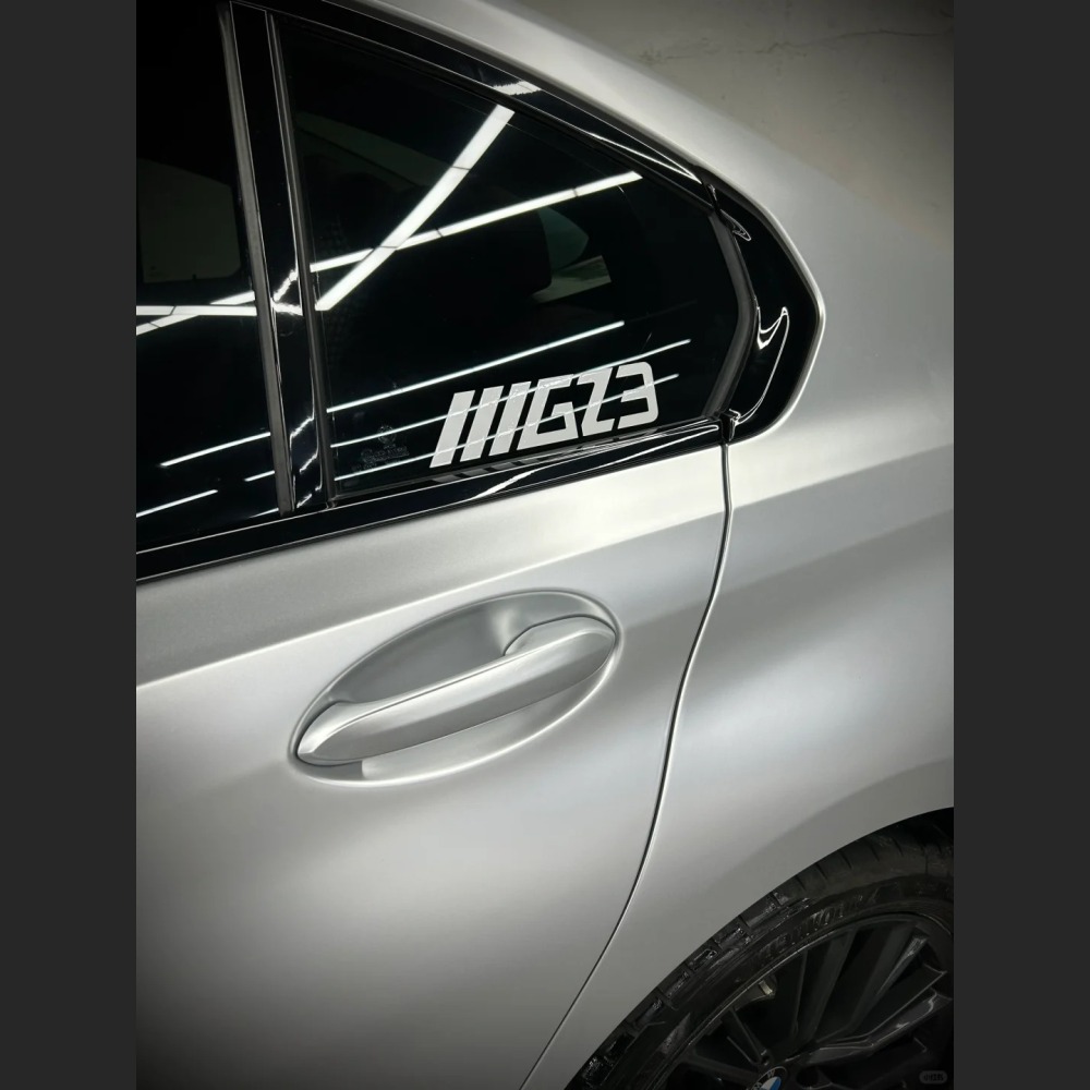 Ravoony Plus Matte Metallic Silver Car Vinyl Wrap