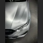 Ravoony Plus Matte Metallic Silver Car Vinyl Wrap