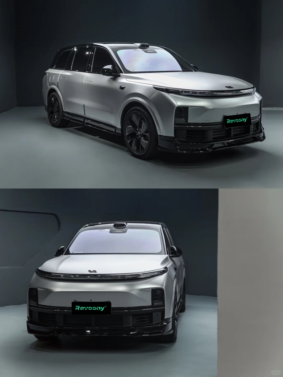 Ravoony Plus Matte Metallic Silver Car Vinyl Wrap