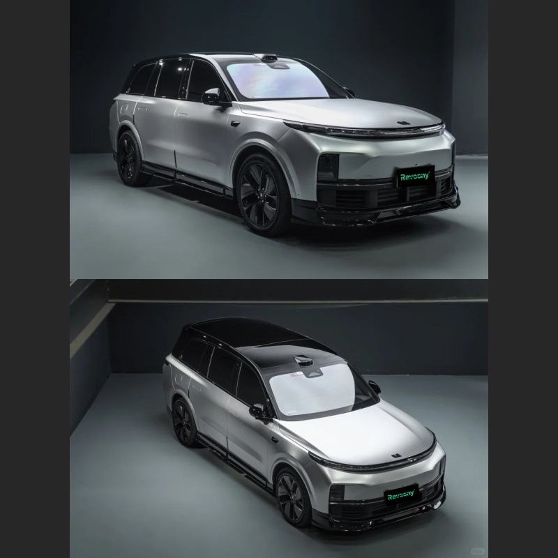 Ravoony Plus Matte Metallic Silver Car Vinyl Wrap