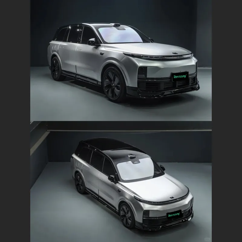 Ravoony Plus Matte Metallic Silver Car Vinyl Wrap