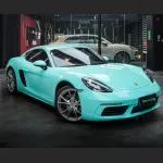 Ravoony Plus Glossy Tiffany Blue Car Vinyl Wrap