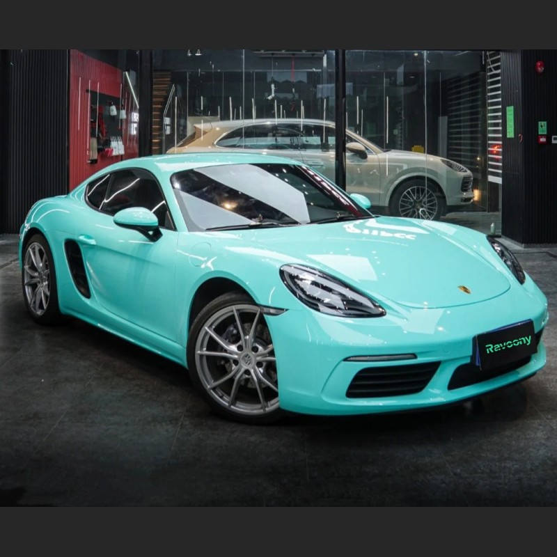 Ravoony Plus Glossy Tiffany Blue Car Vinyl Wrap