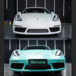 Ravoony Plus Glossy Tiffany Blue Car Vinyl Wrap
