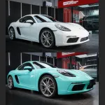 Ravoony Plus Glossy Tiffany Blue Car Vinyl Wrap