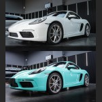 Ravoony Plus Glossy Tiffany Blue Car Vinyl Wrap