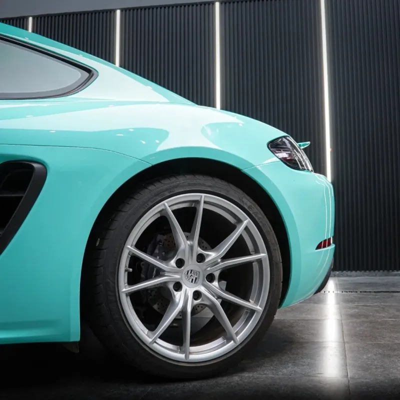 Ravoony Plus Glossy Tiffany Blue Car Vinyl Wrap