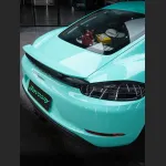 Ravoony Plus Glossy Tiffany Blue Car Vinyl Wrap