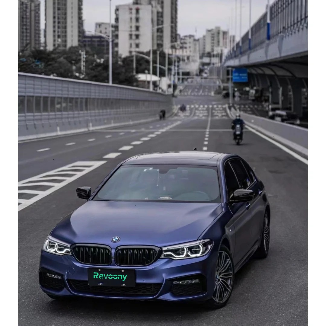 Ravoony Plus Pure Metallic Midnight Blue Vinyl Wrap