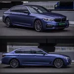 Ravoony Plus Pure Metallic Midnight Blue Vinyl Wrap