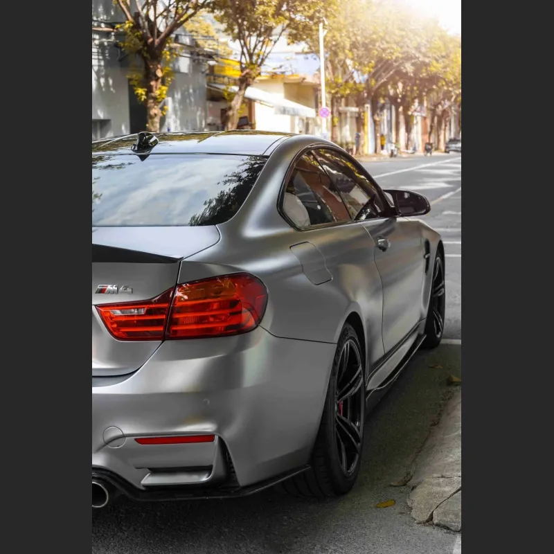 Ravoony Plus PET Liquid Matte Silver Wrap