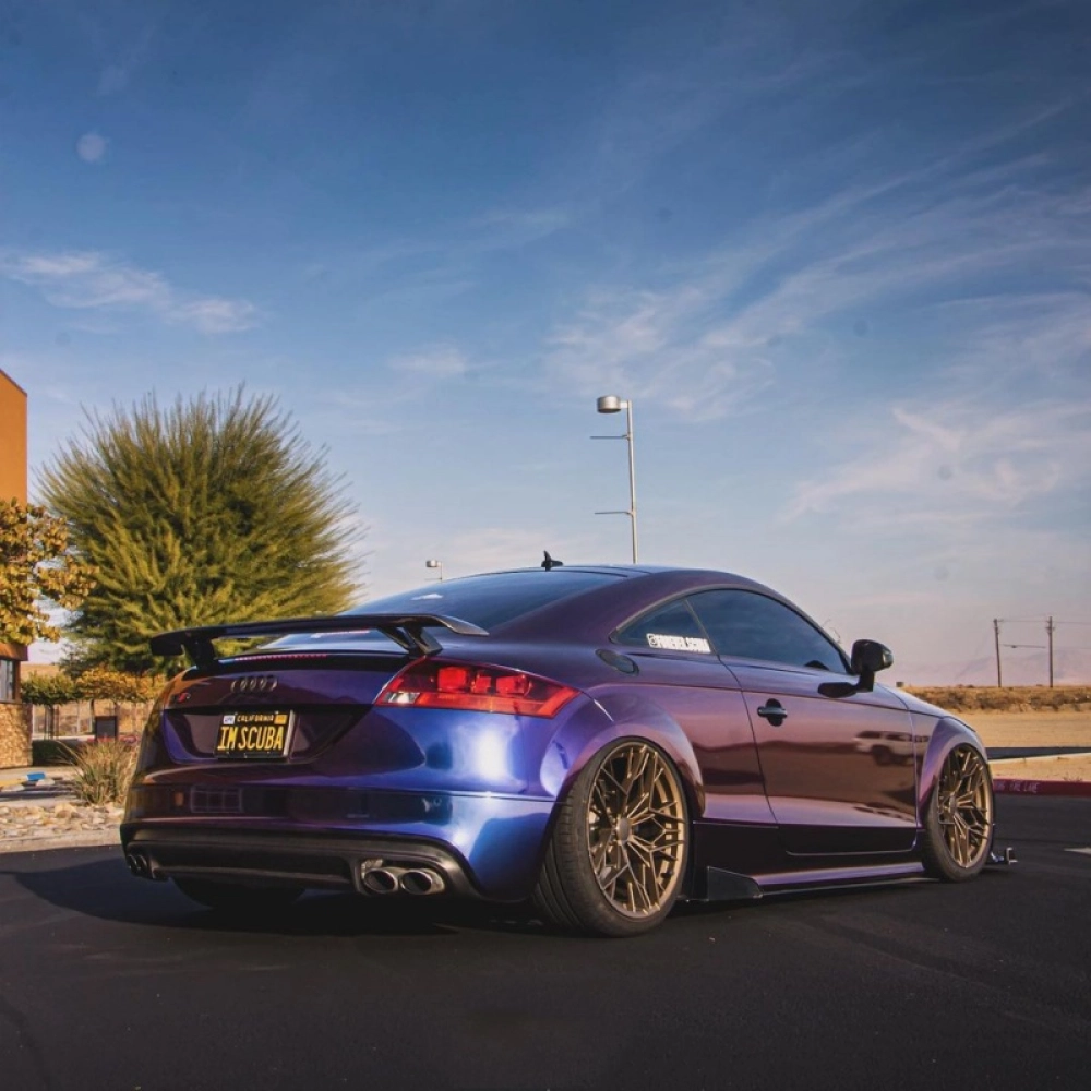 Purple Chameleon Wrap Best Ravoony Gloss Flowing Phantom Purple Photo Inspiration