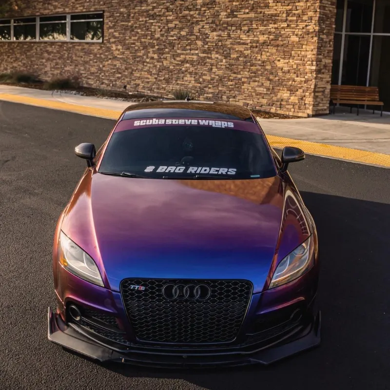 Ravoony Plus Gloss Flowing Phantom Purple Chameleon Wrap