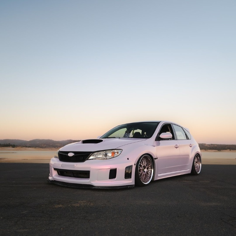 Ravoony Plus Glossy Flower Pink Car Wrap