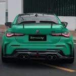 Ravoony Plus Glossy Porsche Light Green Car Wrap