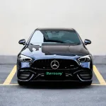 Ravoony Plus Glossy Metallic Spar Black Blue Vinyl Wrap