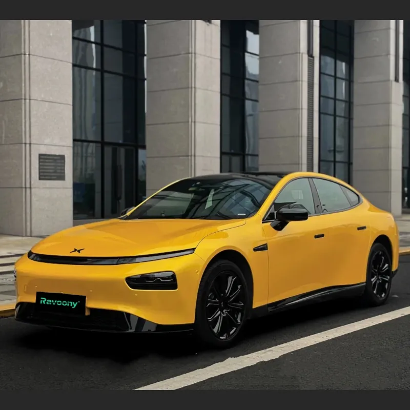  Ravoony Plus Glossy Metallic Yellow Car Wrap