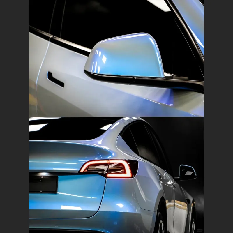 Ravoony Plus Fancy Rock Grey Color Fliper Car Wrap