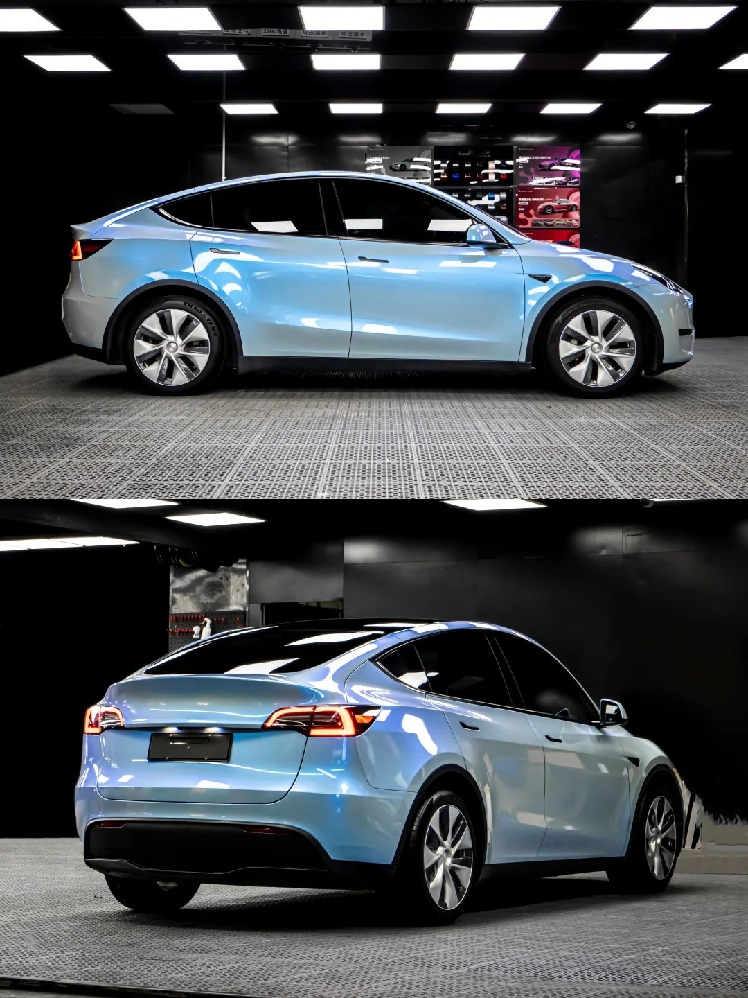 Ravoony Plus Fancy Rock Grey Color Fliper Car Wrap