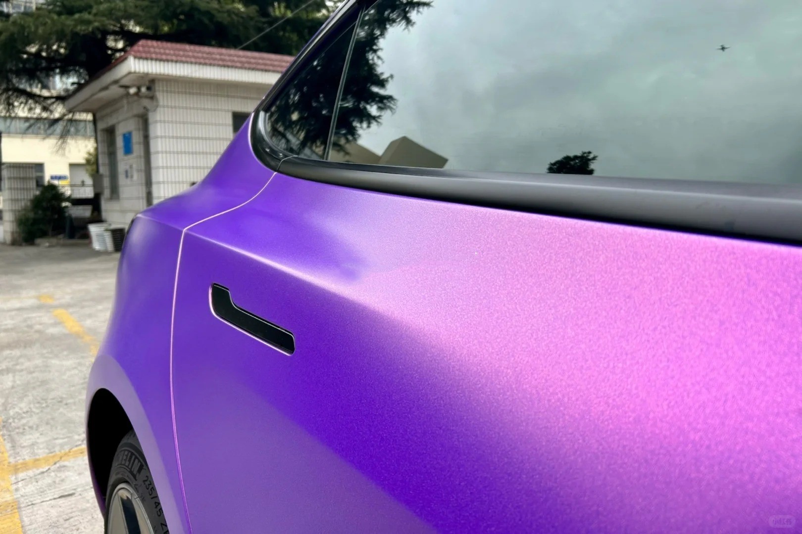 Ravoony Plus Matte Metallic Diamond Purple Gold Chameleon Wrap