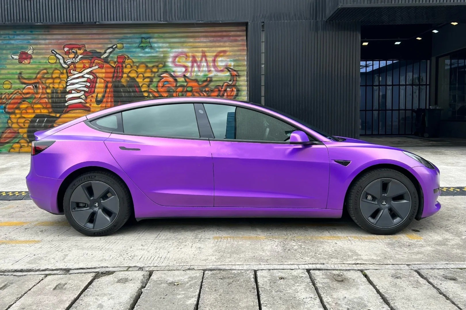 Ravoony Plus Matte Metallic Diamond Purple Gold Chameleon Wrap