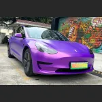 Ravoony Plus Matte Metallic Diamond Purple Gold Chameleon Wrap