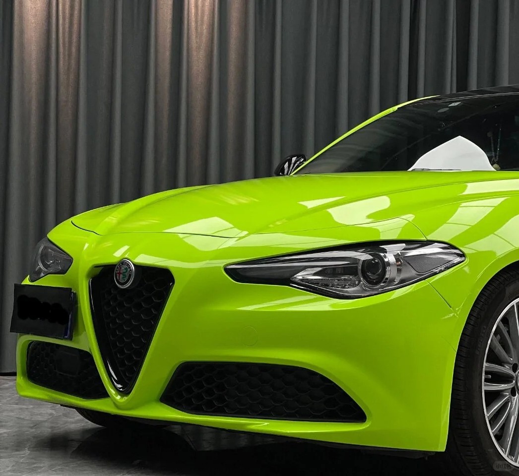 Ravoony Basic Gloss Apple Green Car Wrap