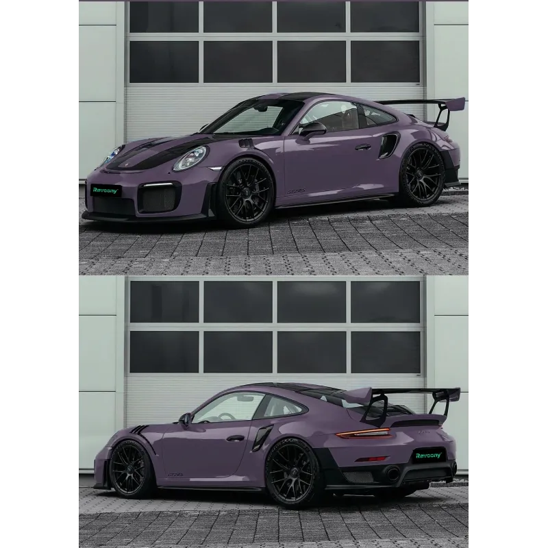 Ravoony Plus Glossy Negroni Purple Car Vinyl Wrap