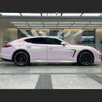 Ravoony Plus Glossy Twin Peach Pink Green Car Wrap
