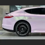 Ravoony Plus Glossy Twin Peach Pink Green Car Wrap