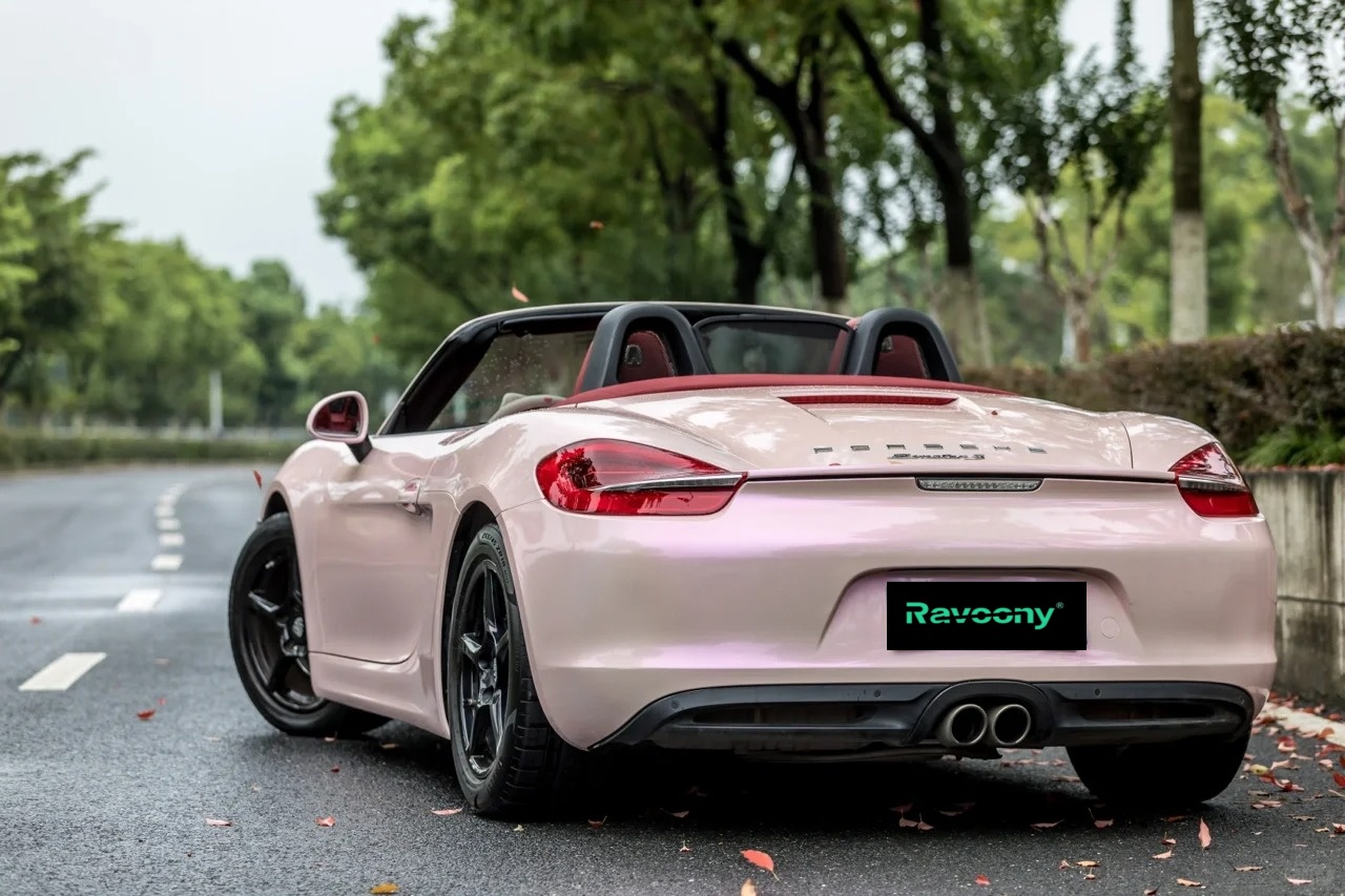 Ravoony Plus Twin Magic Pink Car Vinyl Wrap