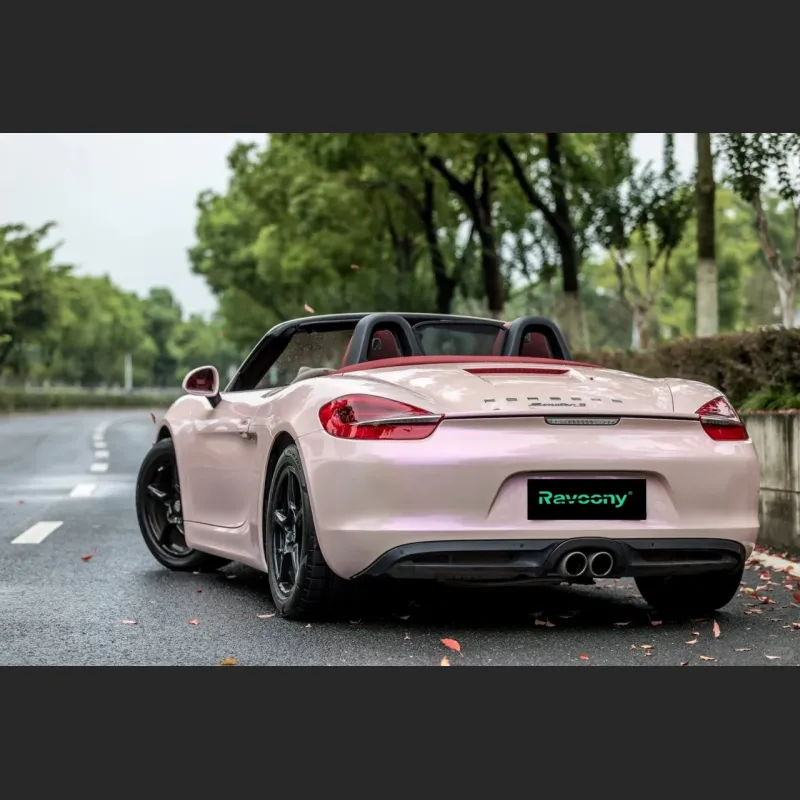 Ravoony Plus Twin Magic Pink Car Vinyl Wrap