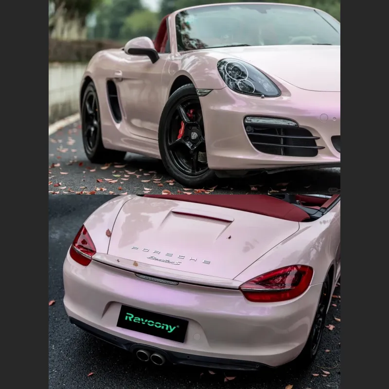 Ravoony Plus Twin Magic Pink Car Vinyl Wrap
