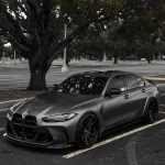 Ravoony Plus Matte AMG Grey Car Vinyl Wrap