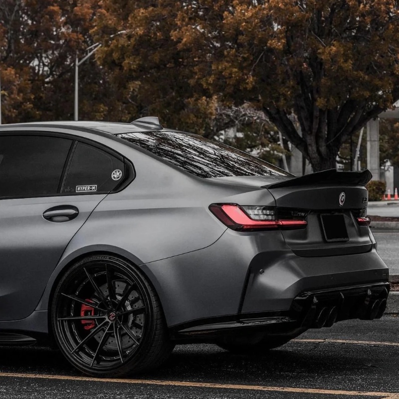 Ravoony Plus Matte AMG Grey Car Vinyl Wrap