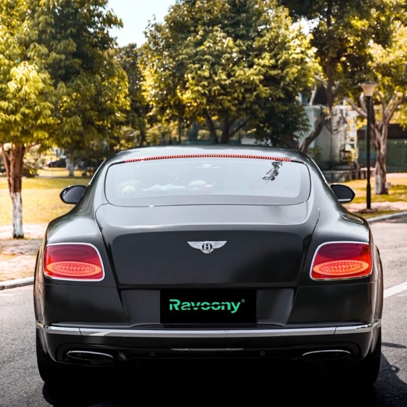 Ravoony Plus Matte Pearl Metal Black Car Vinyl Wrap